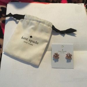 Kate spade bow earrings
